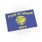 Oregon State Flag - Custom Printed - Made Using LEGO® Parts