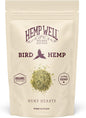 Organic Hemp Hearts for Birds Feather Plucking Support Relaxation 8oz