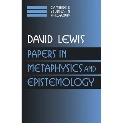 Papers in Metaphysics and Epistemology: Volume 2 - Paperback