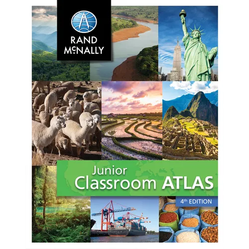 Rand McNally Junior Classroom Atlas Grades 2-4 - Mass Market Paperbound