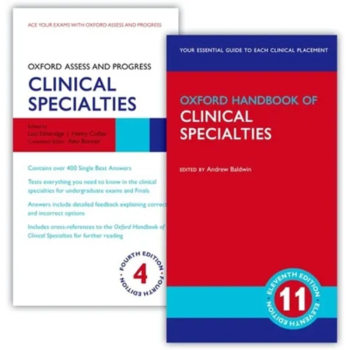 Oxford Handbook of Clinical Specialties 11E and Oxford Assess and Progress: Clinical Specialties 4e - Paperback