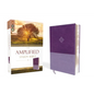 Amplified Study Bible, Imitation Leather, Purple - Imitation Leather