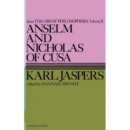Anselm and Nicholas of Cusa - Paperback