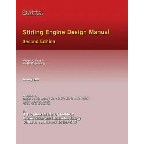 Stirling Engine Design Manual - Paperback