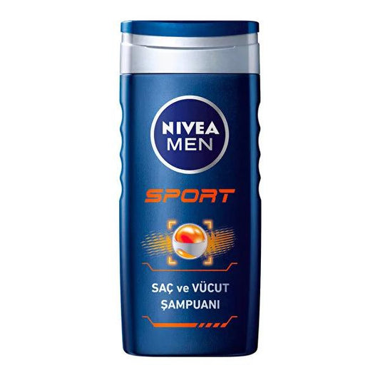 Nivea Men 3-in-1 Shower Gel - Refreshing Body Wash for Active Men, 16.91 fl oz