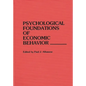 Psychological Foundations of Economic Behavior - Hardcover