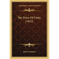 The Price Of Unity (1912) - Paperback