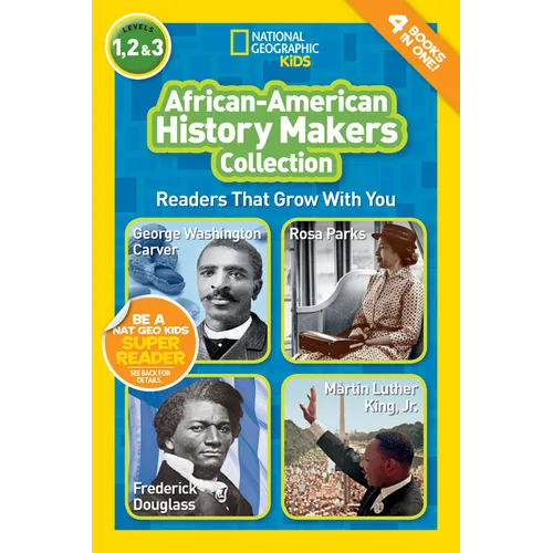 African-American History Makers Collection (National Geographic Kids Readers, Levels 1, 2, & 3): Readers That Grow with You - Paperback