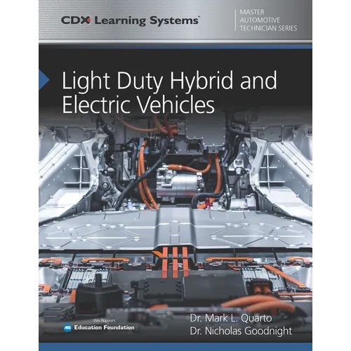 Light Duty Hybrid and Electric Vehicles - Paperback