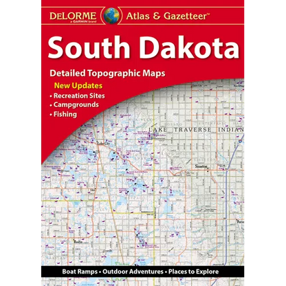 Delorme Atlas & Gazetteer South Dakota - Paperback