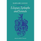 Ecologues, Epitaphs and Sonnets - Paperback