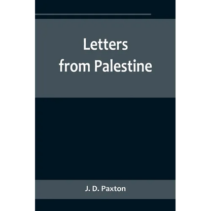 Letters from Palestine - Paperback
