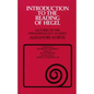 Introduction to the Reading of Hegel: Lectures on the Phenomenology of Spirit - Paperback