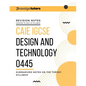 Design and Technology - Resistant Materials: Student Revision Notes - Cambridge - IGCSE - Paperback