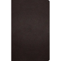 ESV Thinline Bible, Red Letter (Buffalo Leather, Deep Brown) - Leather