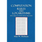 Computation Rules and Logarithms with Tables and Other Useful Functions - Paperback