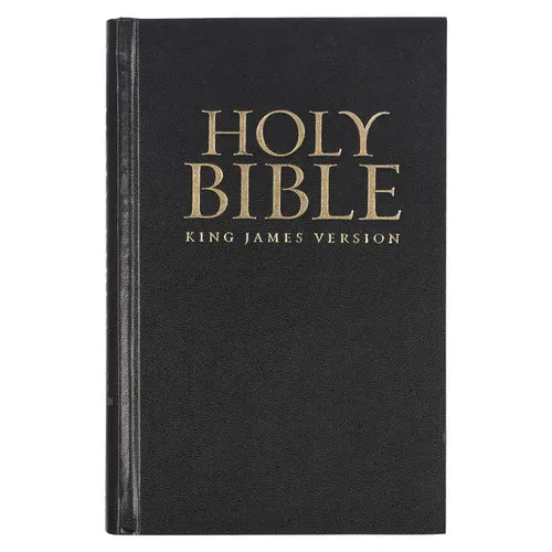 KJV Standard Size Hardcover Church Edition: Black - Hardcover
