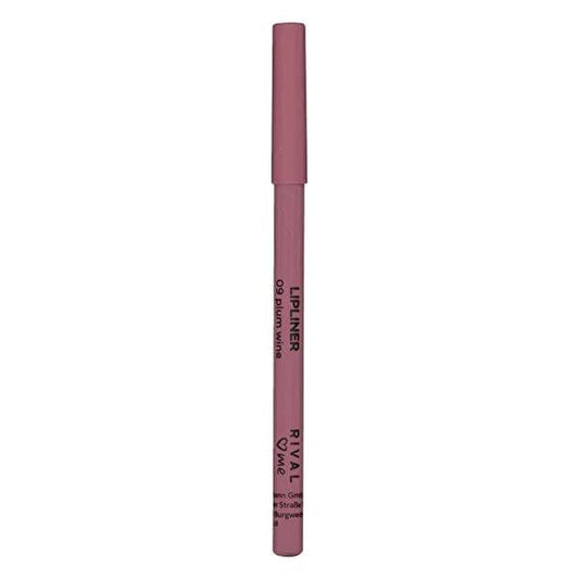 Rival Loves Me Lip Liner No:09 Plum Wine - Precise Lip Makeup for Defined Shape