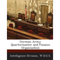 German Army Quartermaster and Finance Organization - Paperback