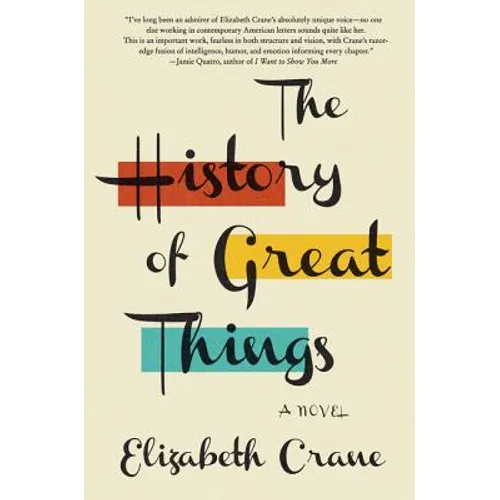 The History of Great Things - Paperback