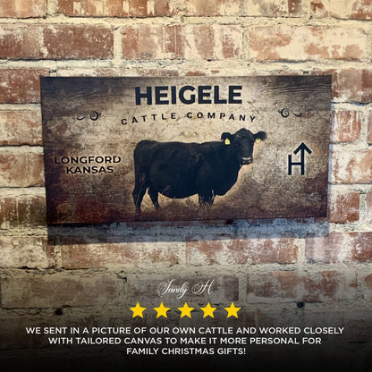 Cattle Company Sign