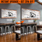 Upgrade Your 48x24 Inches 'Rustic Horse Ranch' (Style 3) Canvas To 60x30 Inches
