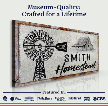Homestead Sign II