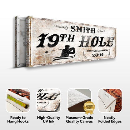 19th Hole Sign