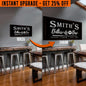 Upgrade Your 20x10 Inches 'Billiards And Bar' (Style 3) Canvas To 48x24 Inches