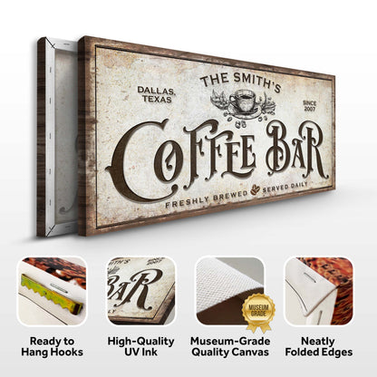 Coffee Bar Sign VII