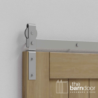 J-Strap Heavy Duty Bifold Barn Door Hardware Kit | 2 Door Kit