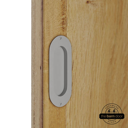Barn Door Full Radius Flush Pull