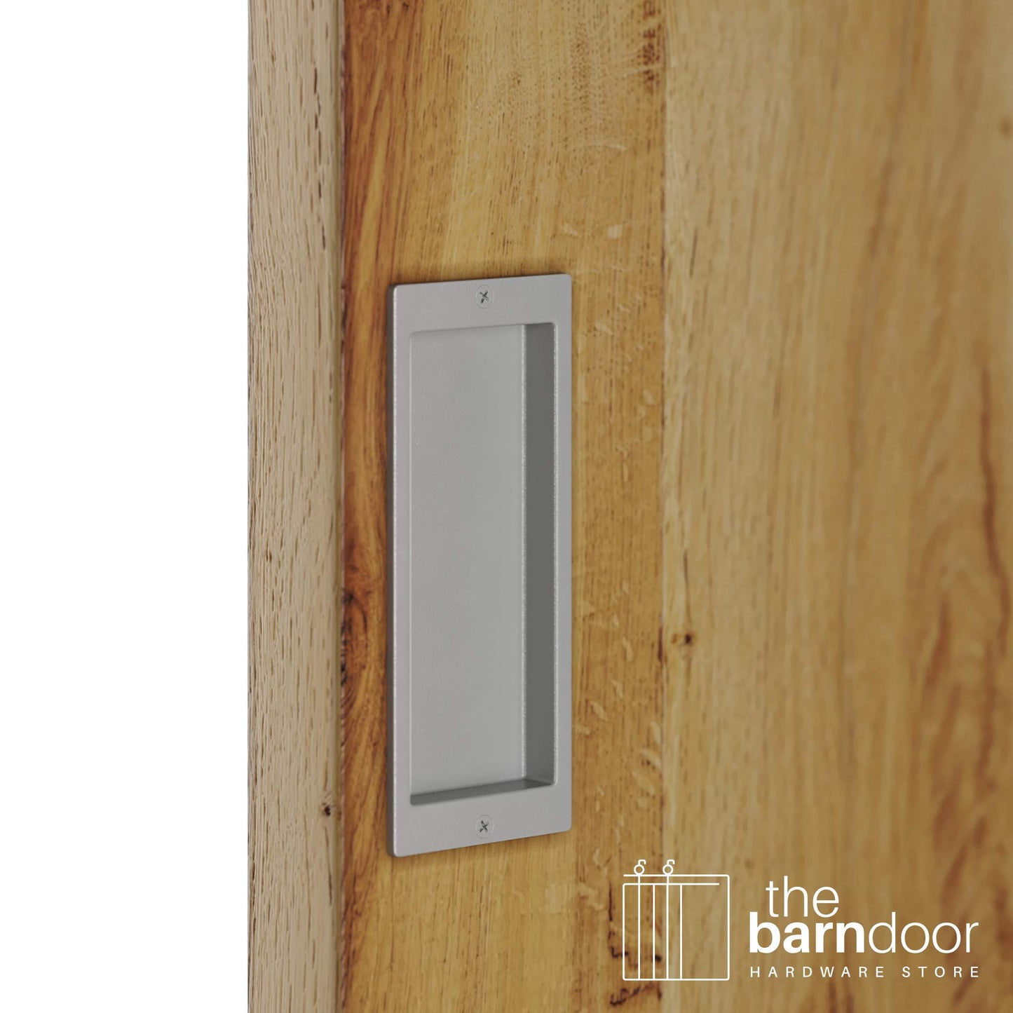 Barn Door Square Corner Flush Pull