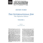 The International Jew: The Definitive Edition (Volume One) - Hardcover