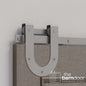 Horseshoe Heavy Duty Sliding Barn Door Hardware Kit