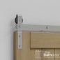 Classic J-Strap Bifold Barn Door Hardware Kit | 2 Door Kit