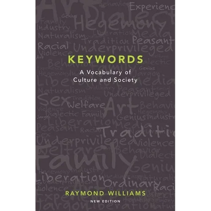 Keywords: A Vocabulary of Culture and Society - Paperback