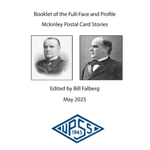 Booklet of the Full-Face and Profile McKinley Postal Card Stories - Paperback