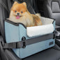 PETSFIT Small Dog Booster Car Seat with Safety Buckles & Tether, Foldable