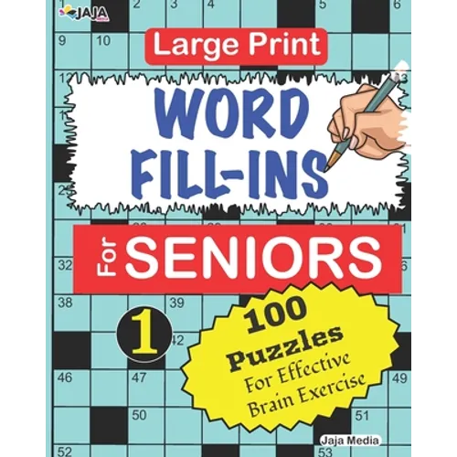 Large Print WORD FILL-INS For SENIORS; Vol. 1 - Paperback