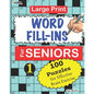Large Print WORD FILL-INS For SENIORS; Vol. 1 - Paperback