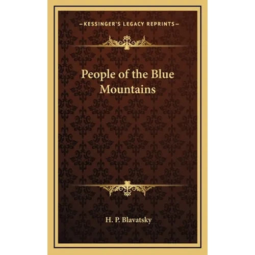 People of the Blue Mountains - Hardcover