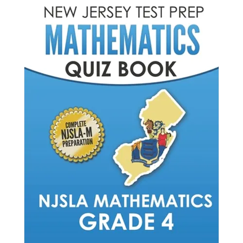 NEW JERSEY TEST PREP Mathematics Quiz Book NJSLA Mathematics Grade 4: Preparation for the NJSLA-M - Paperback