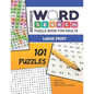 Beginner Word Search Puzzle Book For Adults - Large Print: 101 Word Find Puzzles For Adults - Volume No. 1 - Paperback