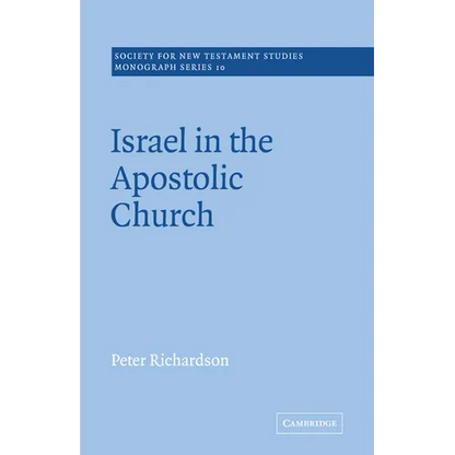 Israel in the Apostolic Church - Paperback