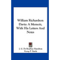 William Richardson Davie: A Memoir, With His Letters And Notes - Hardcover