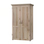 Drop Leaf Computer Desk Craft Table Armoire in Maple Wood Finish - Made in USA