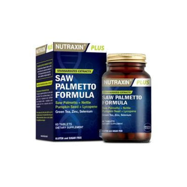 Nutraxin Plus Saw Palmetto Formula 60 Tablet - Natural Prostate Health Support Supplement