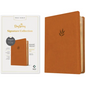 NLT Personal Size Giant Print Bible, Filament-Enabled Edition (Leatherlike, Classic Tan, Red Letter): Dayspring Signature Collection - Imitation Leather
