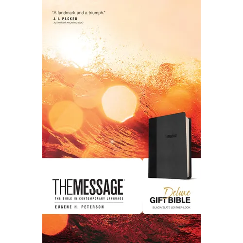 The Message Deluxe Gift Bible: The Bible in Contemporary Language - Imitation Leather
